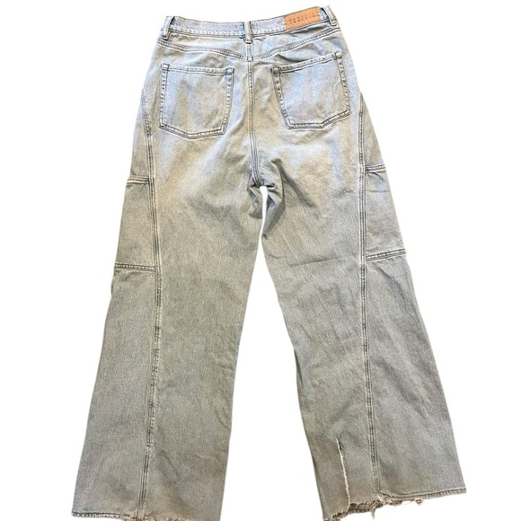 Pacsun Stretch Wide Leg Womens Size Size 30 - Y2K baggie jeans - Picture 9 of 13